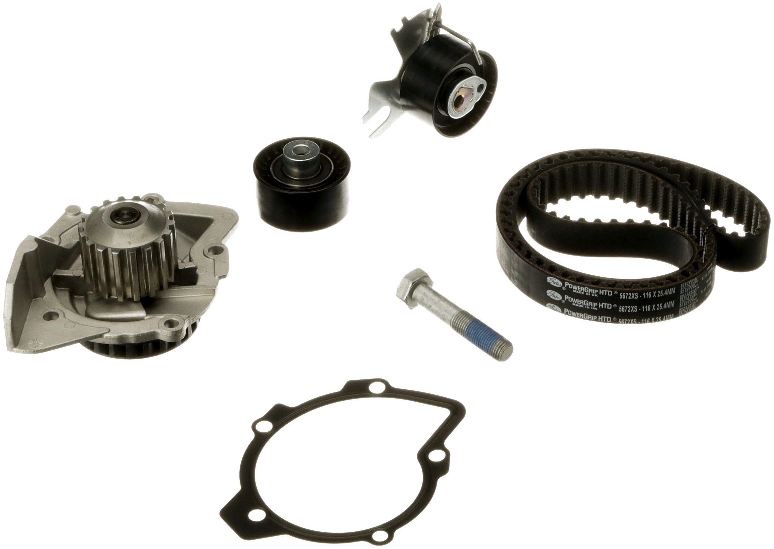 Picture of GATES - KP15672XS - Water Pump & Timing Belt Set (Cooling System)