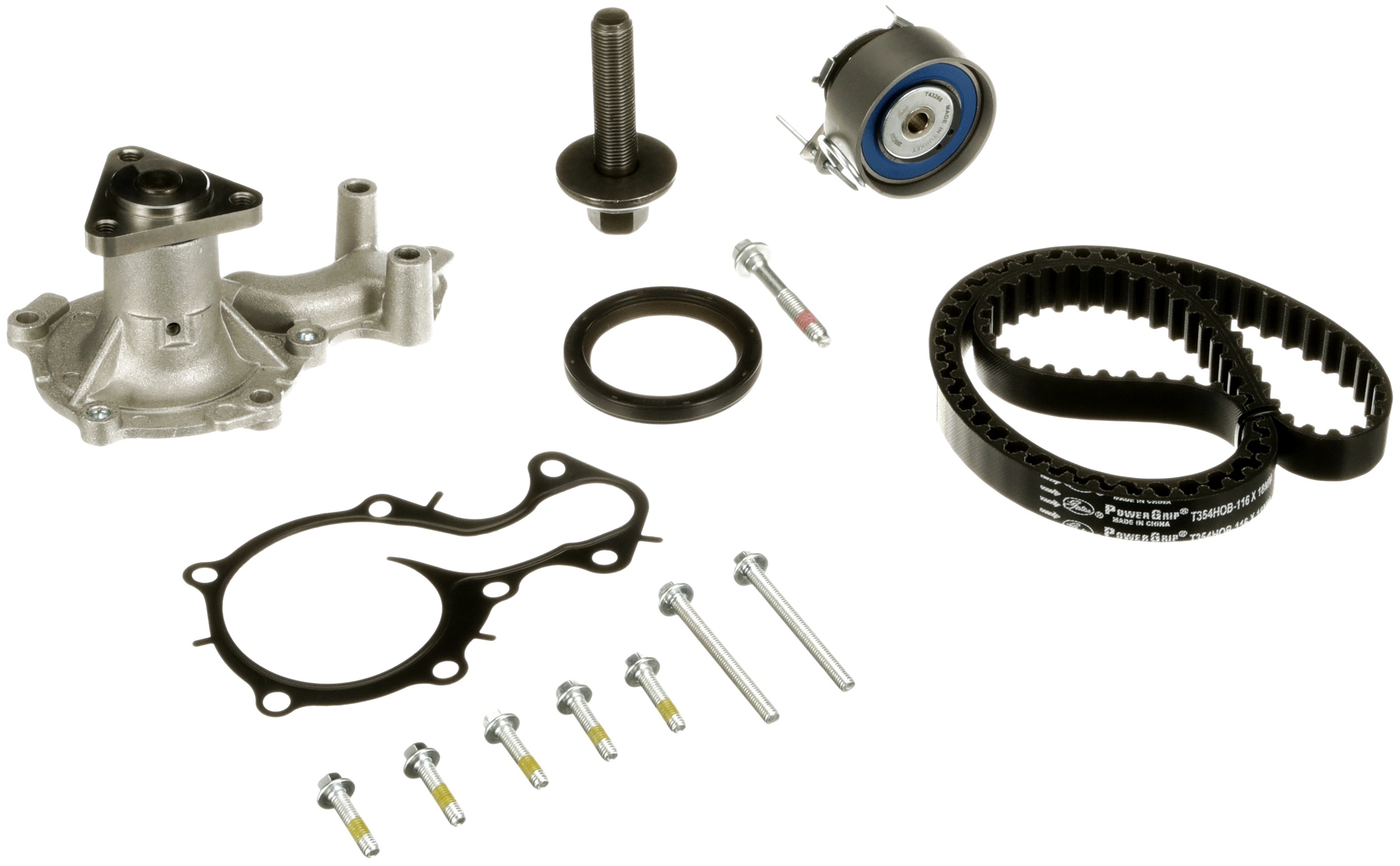 Picture of Timing Belt Kits with Water Pump - GATES - KP2T354HOB