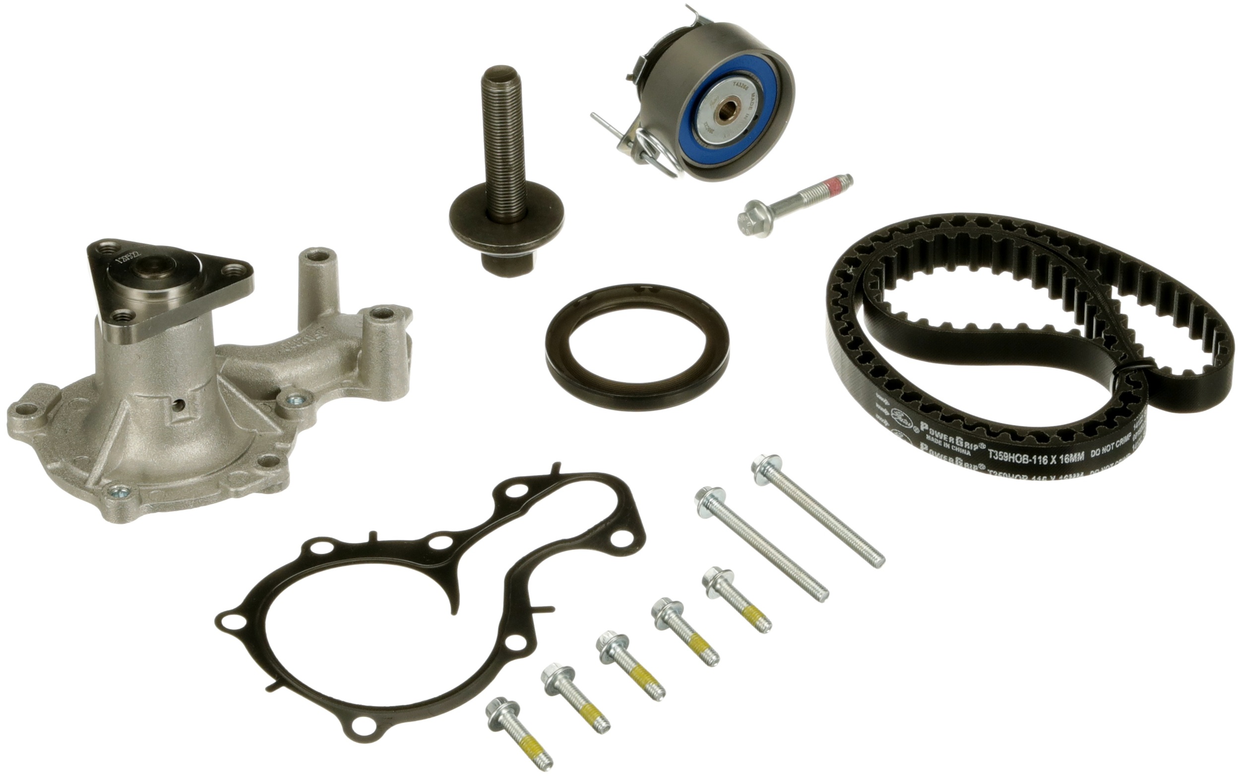 Picture of Timing Belt Kits with Water Pump - GATES - KP2T359HOB