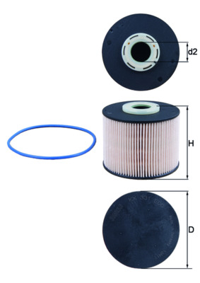 KNECHT - KX 331D - Filter za gorivo (Sistem za dovod goriva)