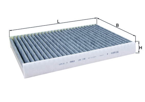 KNECHT - LAK 1185 - Filter, vazduh unutrašnjeg prostora (Grejanje/ventilacija)