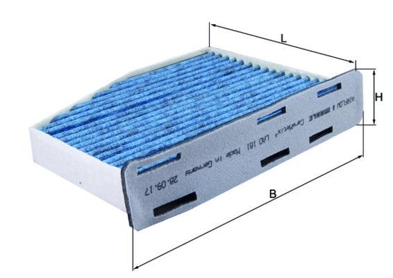 KNECHT - LAO 181 - Filter, vazduh unutrašnjeg prostora (Grejanje/ventilacija)