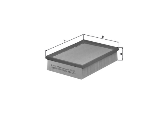 KNECHT - LX 343 - Filter za vazduh (Sistem za dovod vazduha)