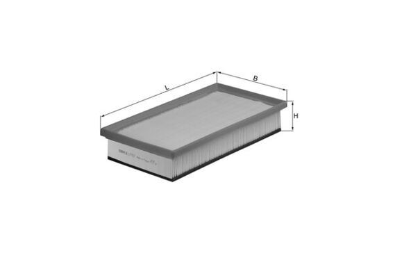 KNECHT - LX 1027 - Filter za vazduh (Sistem za dovod vazduha)