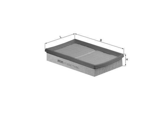 Slika KNECHT - LX 1575 - Filter za vazduh (Sistem za dovod vazduha)