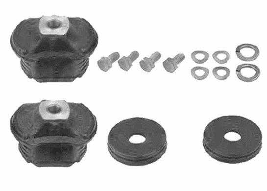 Picture of Bushing, axle beam - LEMFÖRDER - 12617 01