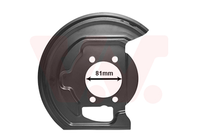 ZAŠTITNI LIM PREDNJEG KOČIONOG DISKA - VAN WEZEL - 3388371