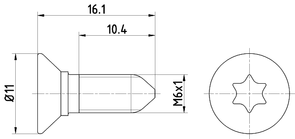 VIJAK, KOČIONI DISK - TEXTAR - TPM0008