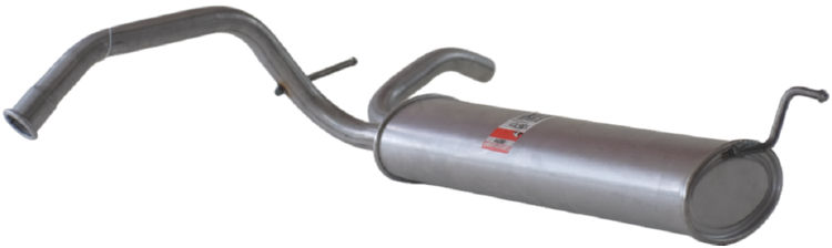 Picture of BOSAL - 135-721 - End Silencer (Exhaust System)