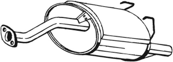 Picture of BOSAL - 163-203 - End Silencer (Exhaust System)