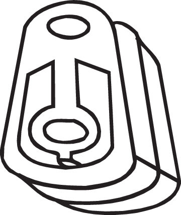Picture of BOSAL - 255-667 - Rubber Strip, exhaust system (Exhaust System)