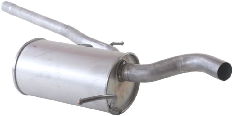 Picture of BOSAL - 281-453 - Middle Silencer (Exhaust System)