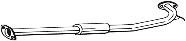 Picture of BOSAL - 285-419 - Middle Silencer (Exhaust System)