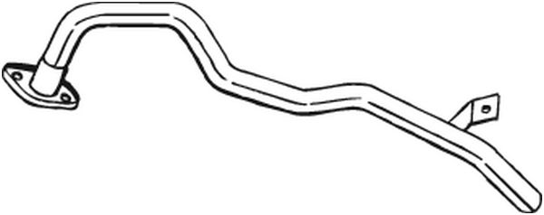 BOSAL - 439-109 - Izduvna cev (Izduvni sistem)
