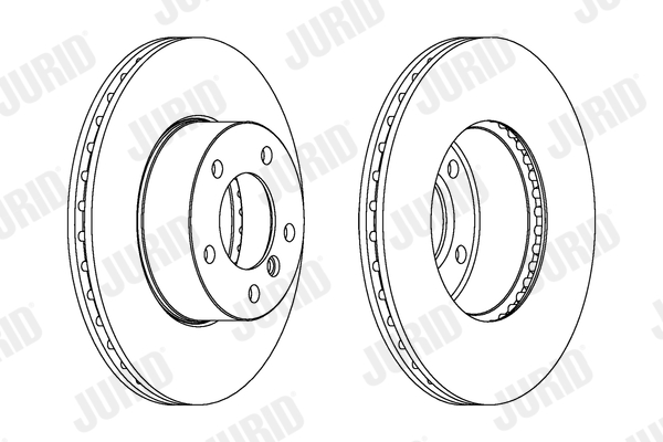 JURID - 562342JC - Kočioni disk (Kočioni uređaj)