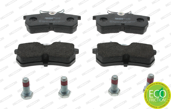 Picture of FERODO - FDB1319 - Brake Pad Set, disc brake (Brake System)