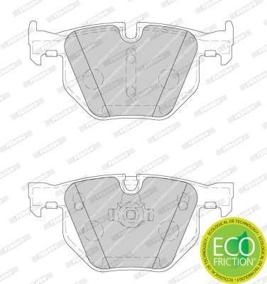 Picture of FERODO - FDB1748 - Brake Pad Set, disc brake (Brake System)