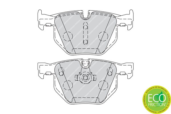 Picture of FERODO - FDB1748 - Brake Pad Set, disc brake (Brake System)