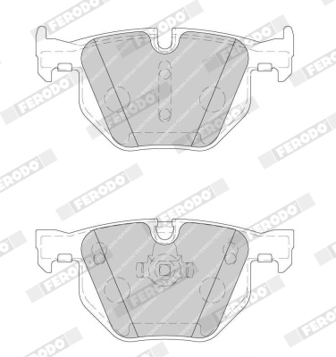 Picture of FERODO - FDB1748 - Brake Pad Set, disc brake (Brake System)