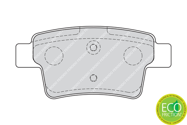 Picture of FERODO - FDB1973 - Brake Pad Set, disc brake (Brake System)