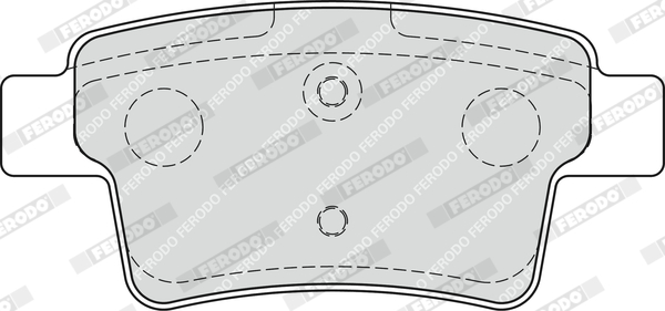 Picture of FERODO - FDB1973 - Brake Pad Set, disc brake (Brake System)