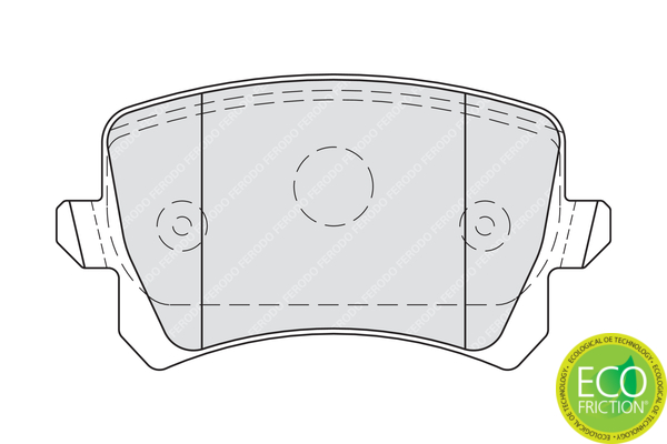 Picture of FERODO - FDB4058 - Brake Pad Set, disc brake (Brake System)