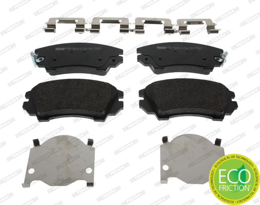 Picture of FERODO - FDB4208 - Brake Pad Set, disc brake (Braking System)