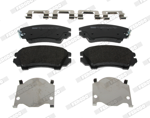 Picture of FERODO - FDB4208 - Brake Pad Set, disc brake (Braking System)