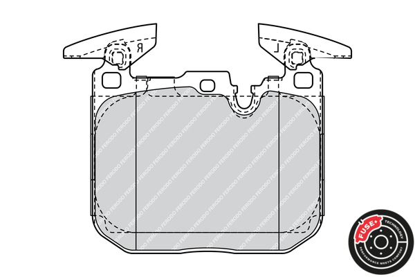 Picture of FERODO - FDB4611 - Brake Pad Set, disc brake (Brake System)