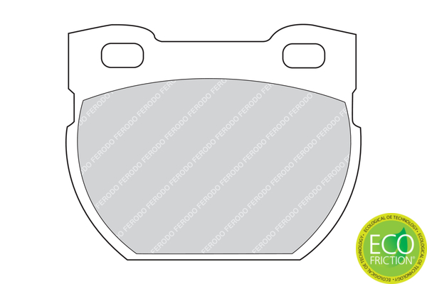 Picture of FERODO - FDB872 - Brake Pad Set, disc brake (Brake System)