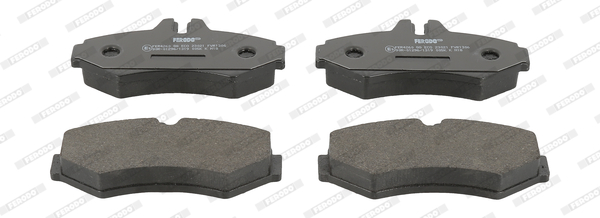 Picture of Brake Pad Set, disc brake - FERODO - FVR1306