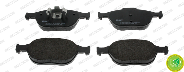 Picture of FERODO - FVR1568 - Brake Pad Set, disc brake (Brake System)