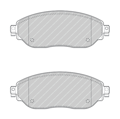 Picture of FERODO - FVR4840 - Brake Pad Set, disc brake (Brake System)