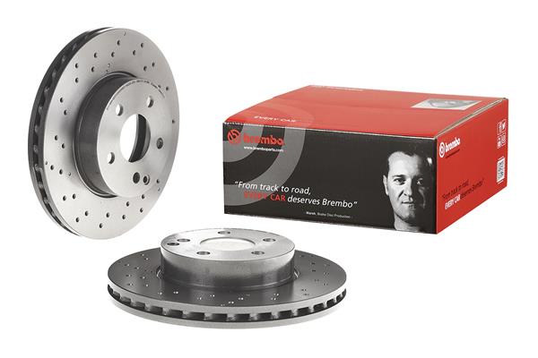 Slika BREMBO - 09.A613.51 - Kočioni disk (Kočioni uređaj)