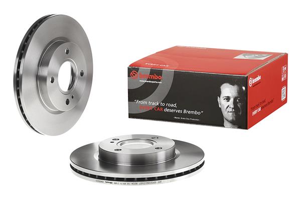 Slika BREMBO - 09.A968.24 - Kočioni disk (Kočioni uređaj)