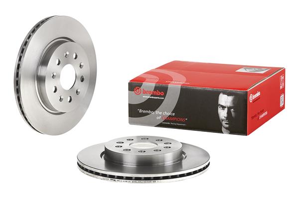Slika BREMBO - 09.A972.10 - Kočioni disk (Kočioni uređaj)