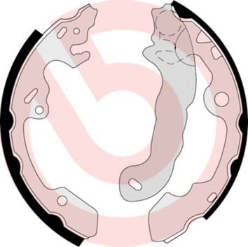KOMPLET KOČIONIH PAPUČA - BREMBO - S 24 531