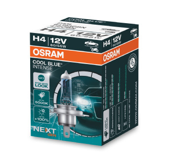 Žarulja OSRAM H4 12V 60/55W P43t COOL BLUE INTENSE (NEXT GEN)
