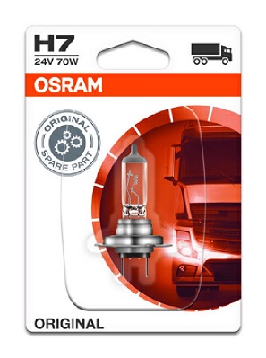 Žarulja OSRAM 24V H7 70W 64215-01B PX26D BLISTER 1/1