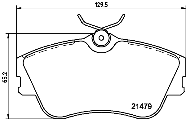 Picture of MINTEX - MDB1682 - Brake Pad Set, disc brake (Brake System)