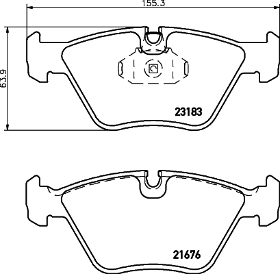 Picture of MINTEX - MDB2620 - Brake Pad Set, disc brake (Brake System)