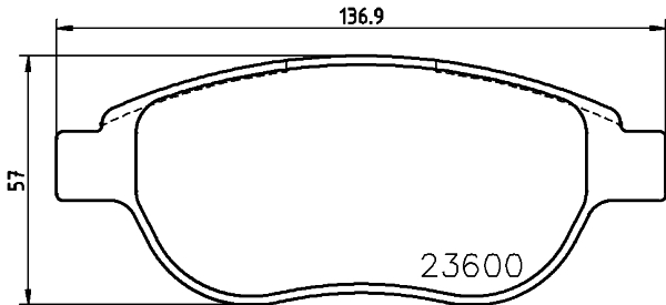 Picture of MINTEX - MDB2186 - Brake Pad Set, disc brake (Brake System)