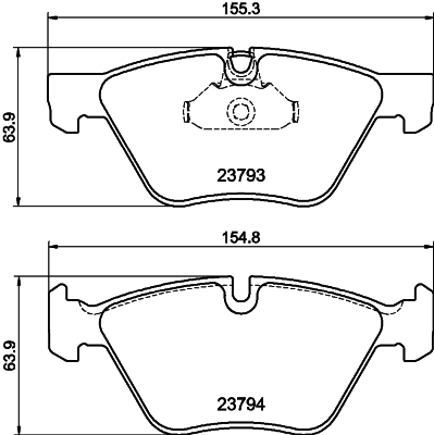 Picture of MINTEX - MDB3067 - Brake Pad Set, disc brake (Brake System)