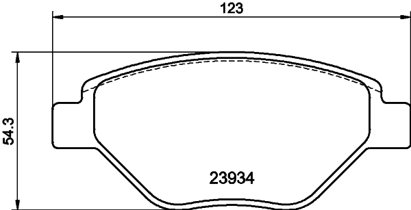 Picture of MINTEX - MDB2591 - Brake Pad Set, disc brake (Brake System)