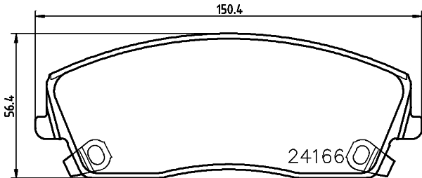 Picture of MINTEX - MDB2697 - Brake Pad Set, disc brake (Brake System)