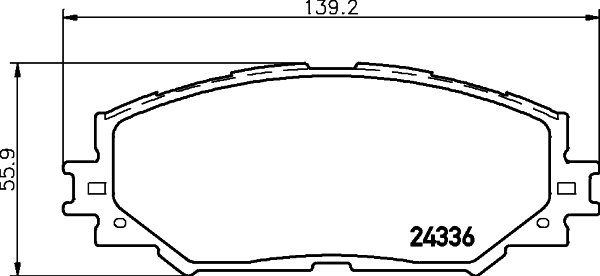 Picture of MINTEX - MDB2785 - Brake Pad Set, disc brake (Brake System)