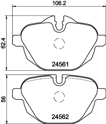 Picture of MINTEX - MDB2948 - Brake Pad Set, disc brake (Brake System)