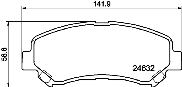 Picture of MINTEX - MDB2938 - Brake Pad Set, disc brake (Brake System)