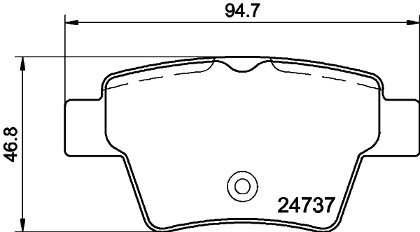 Picture of MINTEX - MDB2951 - Brake Pad Set, disc brake (Brake System)
