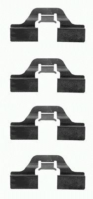 Picture of MINTEX - MBA1211 - Accessory Kit, disc brake pads (Brake System)